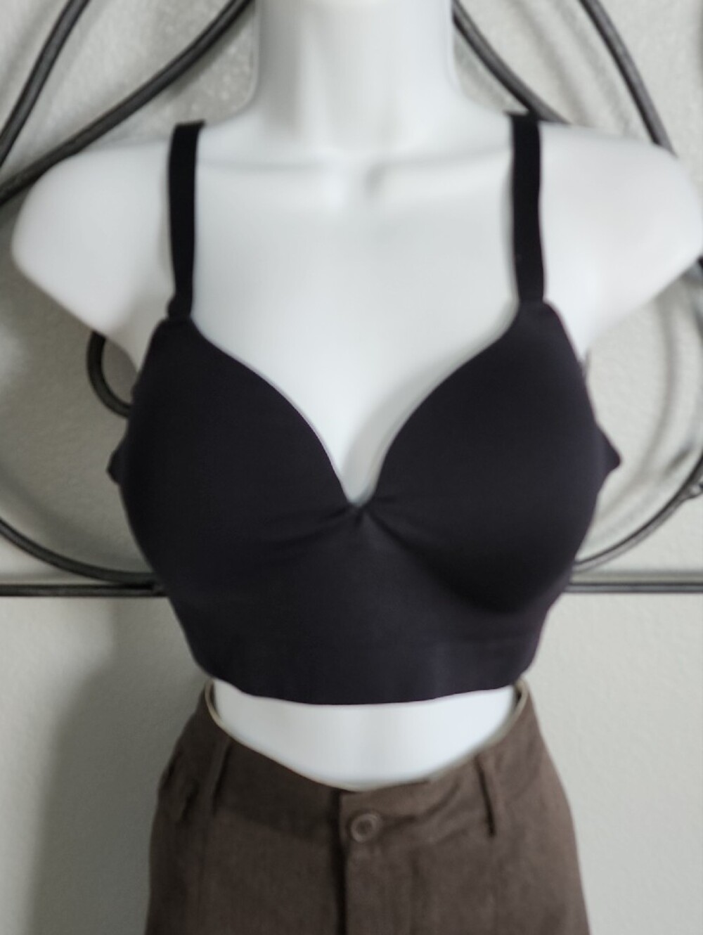 truekind Navy Wireless Comfort Bra - Medium